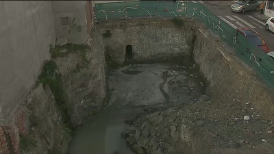 Una piscina de aguas fecales en Ciempozuelos