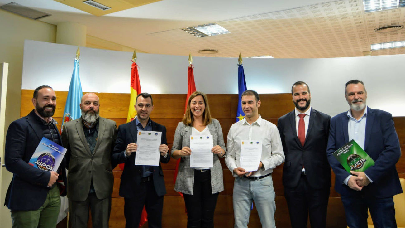 Convenio de Arroyomolinos con la Policía Nacional y la Guardia Civil