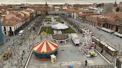Restricciones al tráfico en la Plaza de Cervantes de Alcalá, desde este lunes 23