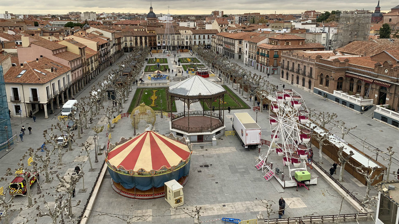 Alcalá albergará un gran árbol de Navidad de 26 metros y una noria