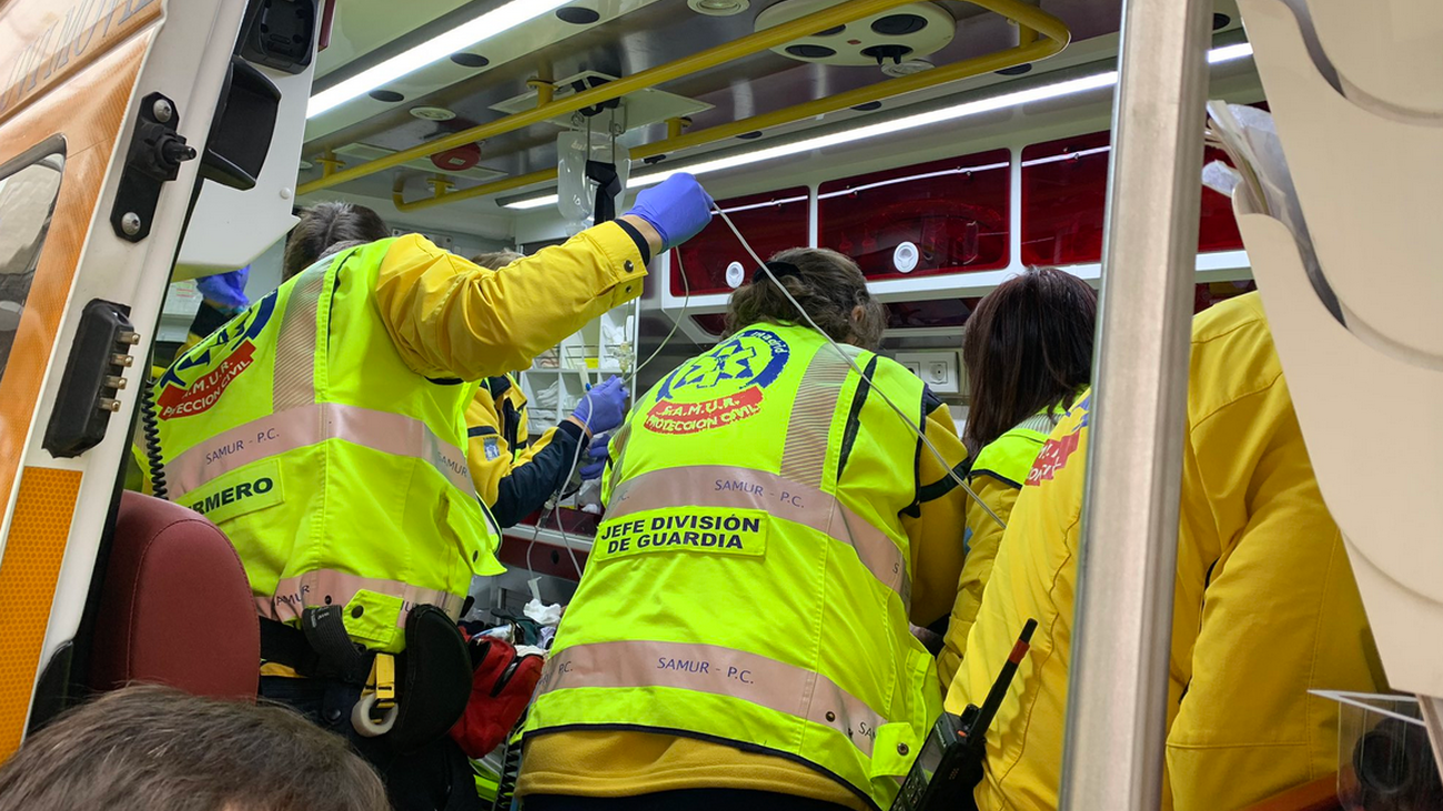 Herido grave un peatón en un atropello en Chamberí