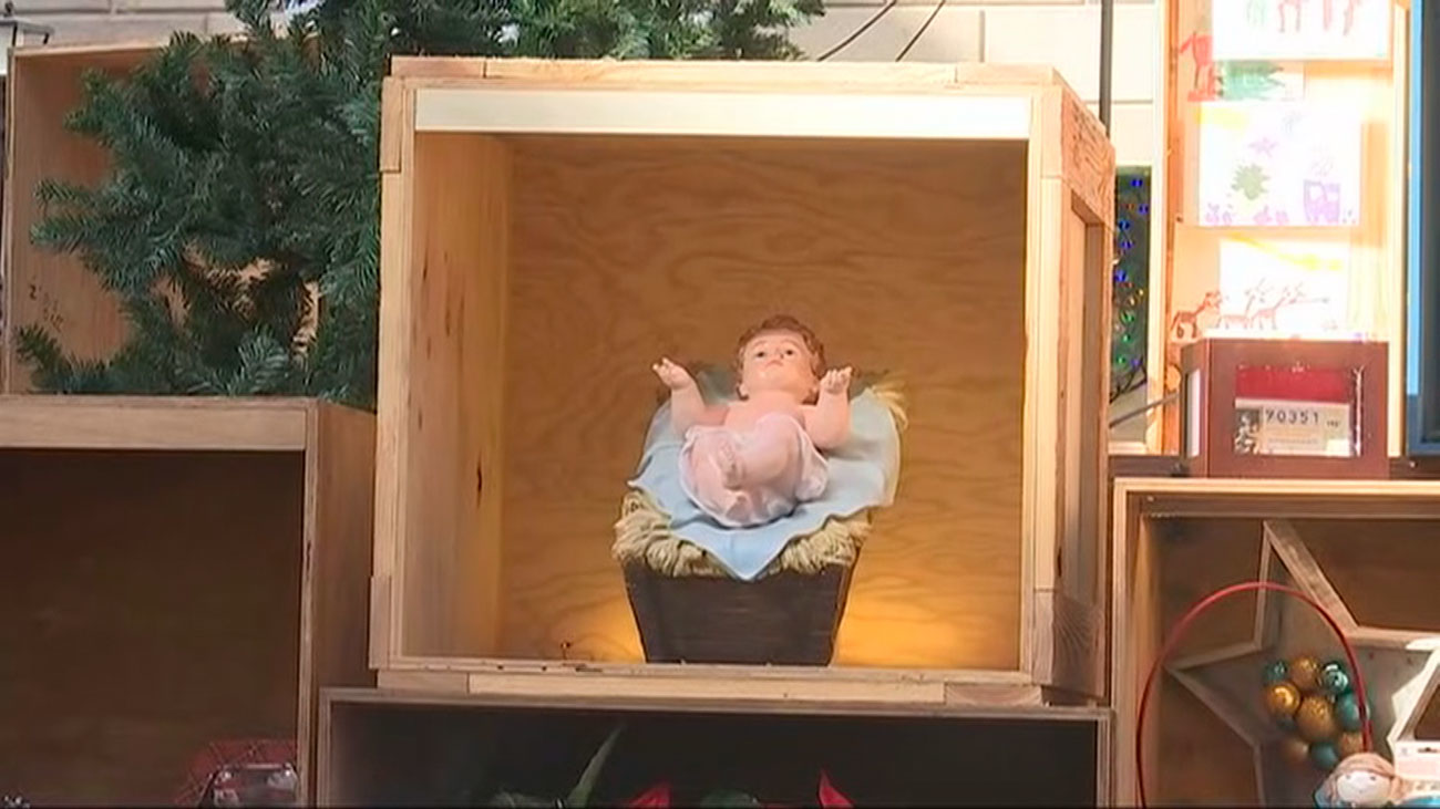 El belén de Ada Colau genera más de un debate en Barcelona