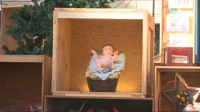 El belén de Ada Colau genera más de un debate en Barcelona