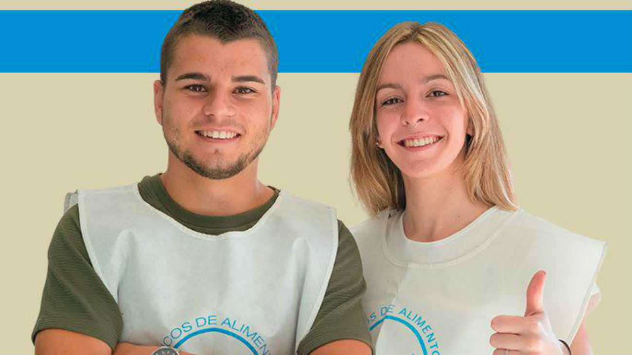 Voluntarios del Banco de Alimentos