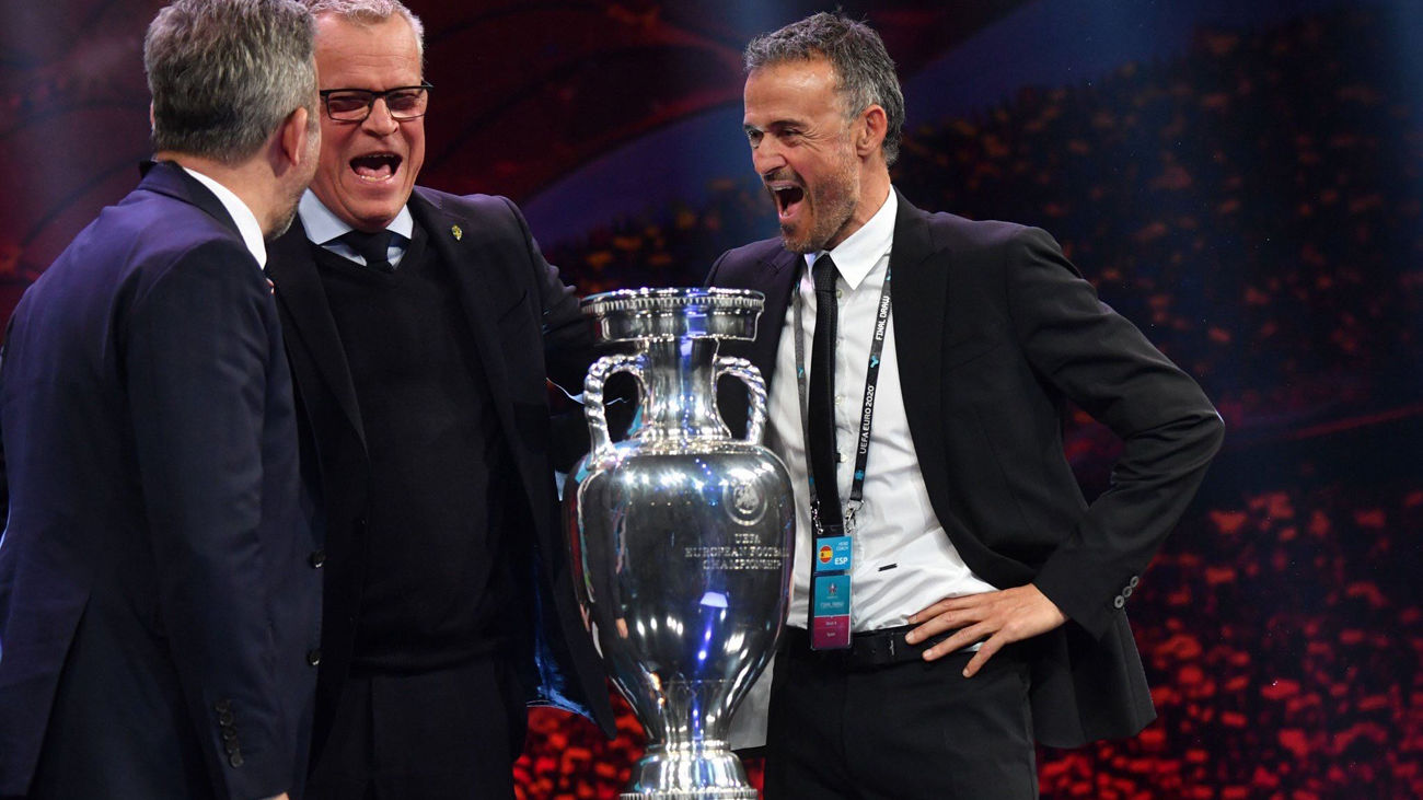 España se medirá en la Euro a Suecia, Polonia y al ganador de la repesca