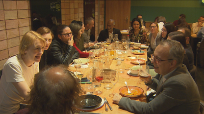 Las cenas de Navidad de las empresas llenan los restaurantes de Madrid