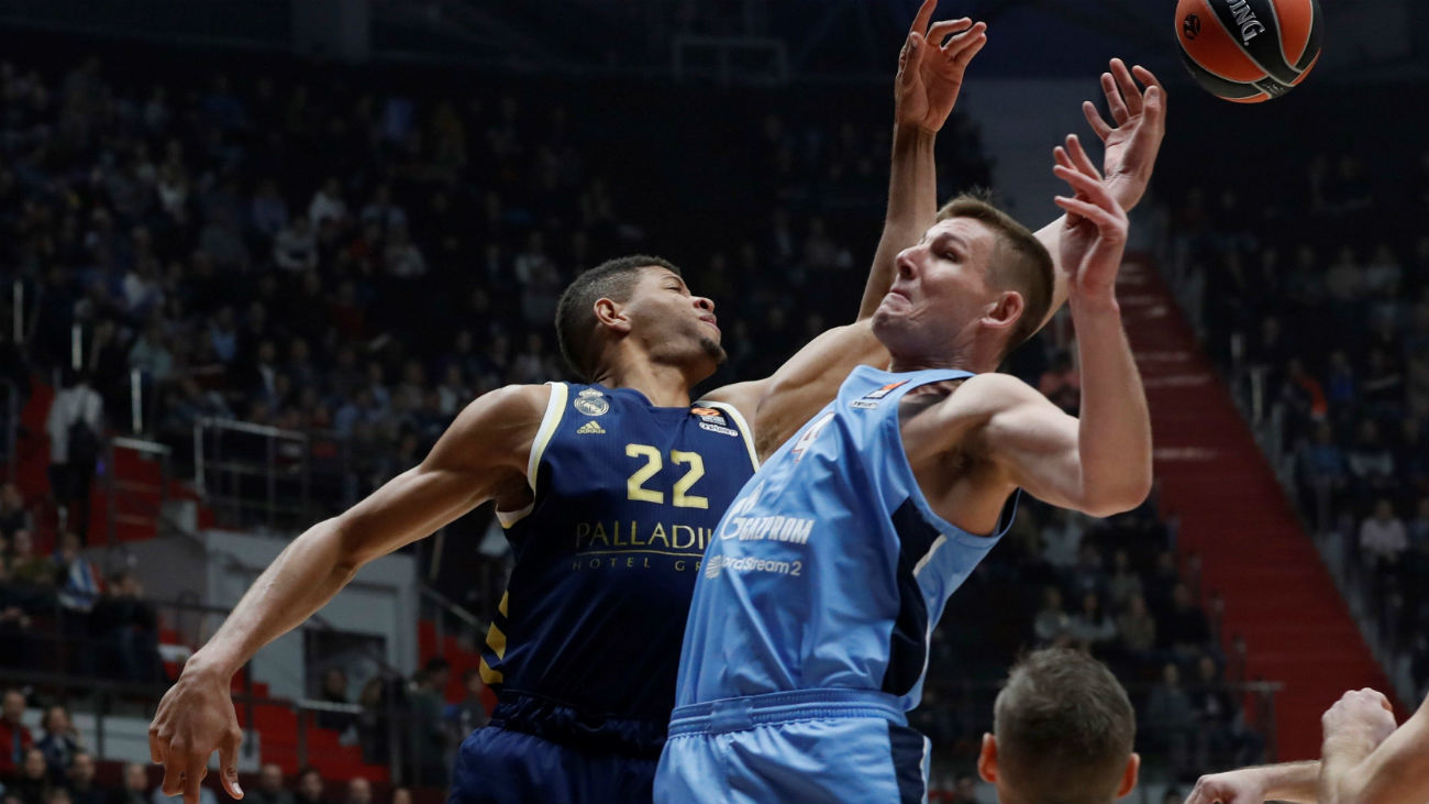 71-86. El Real Madrid prolonga su racha europea ante el Zenit