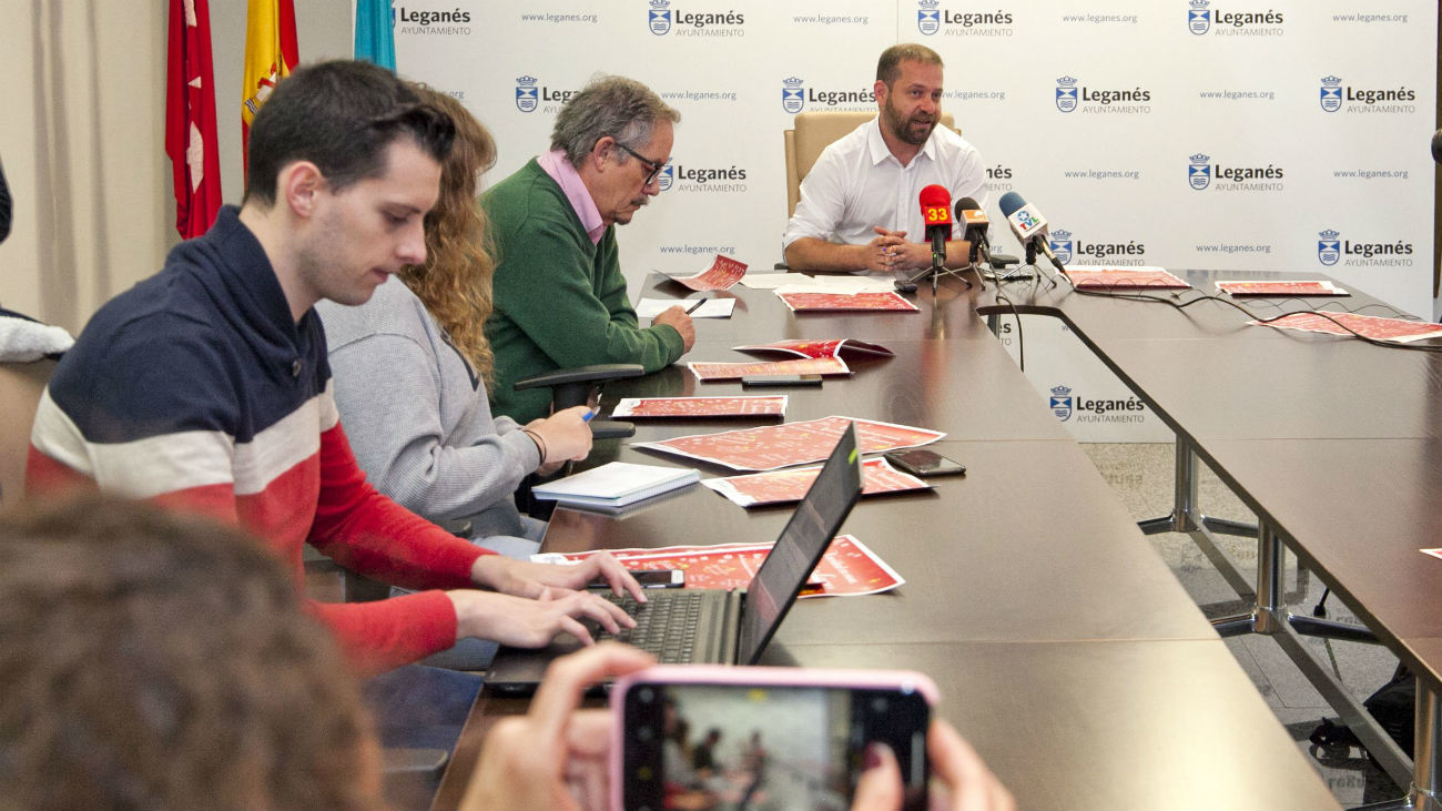 Presentación de la programación navideña de Leganés