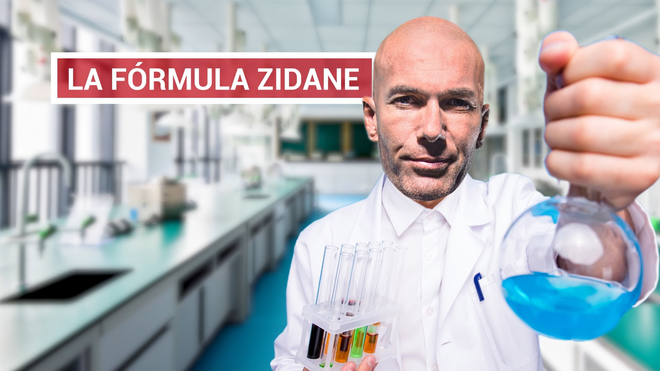 Zidane y 16 jugadores enchufados