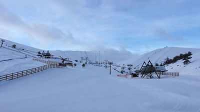 Agustín Ramírez: "Es un poquito anormal, ver ahora tanta nieve en la sierra”
