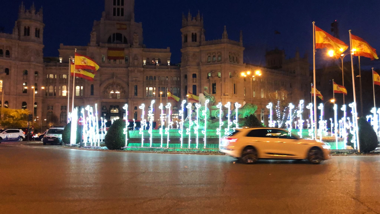 Madrid se ilumina de verde por la Cumbre del Clima