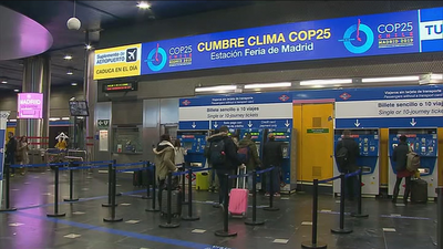 Madrid se tiñe de verde con la COP25