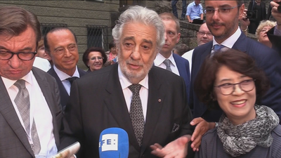 Plácido Domingo se vuelve a subir a un escenario español