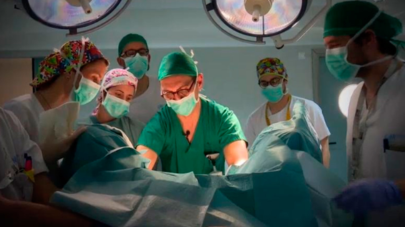 Quirófano en un hospital de Madrid