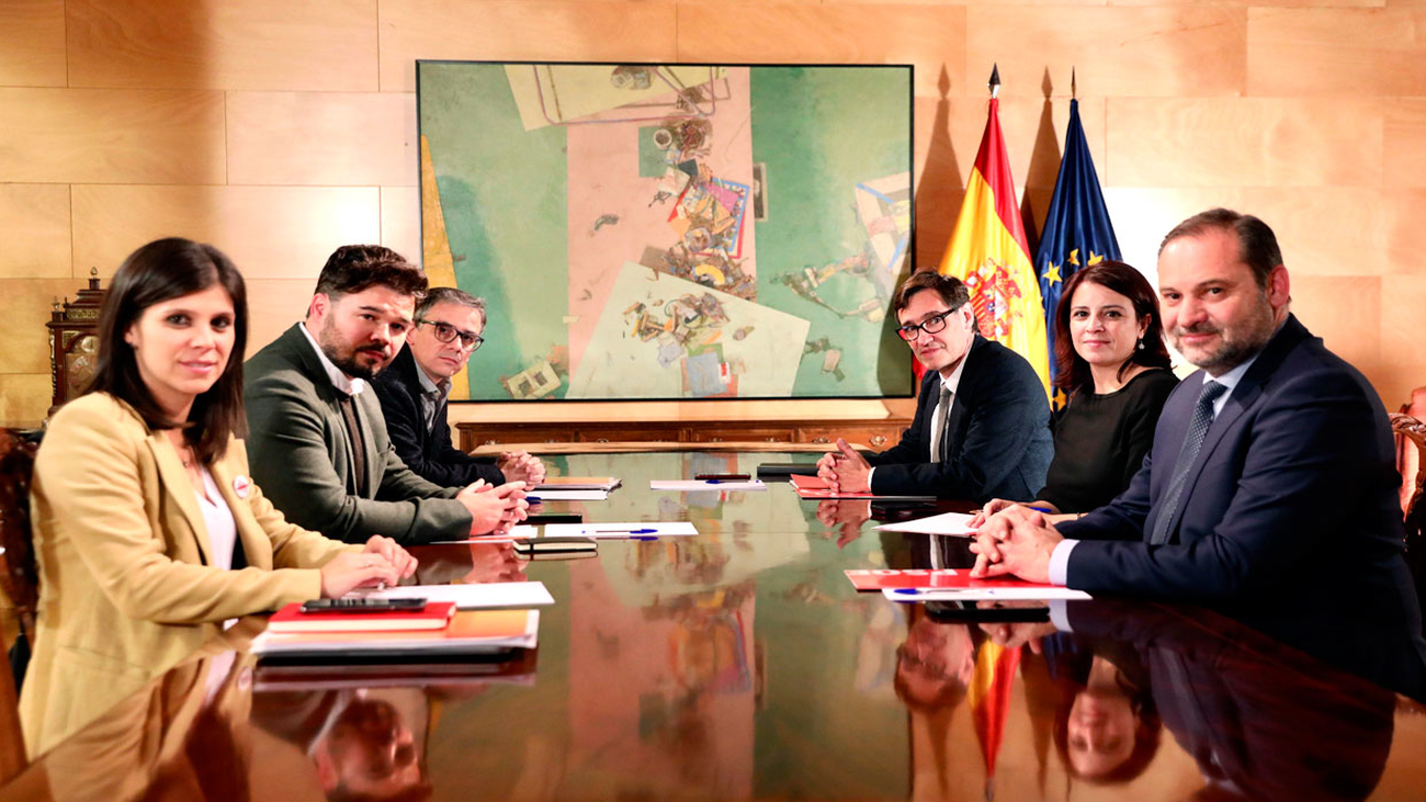 PSOE y ERC admiten avances sobre cómo encauzar el conflicto político