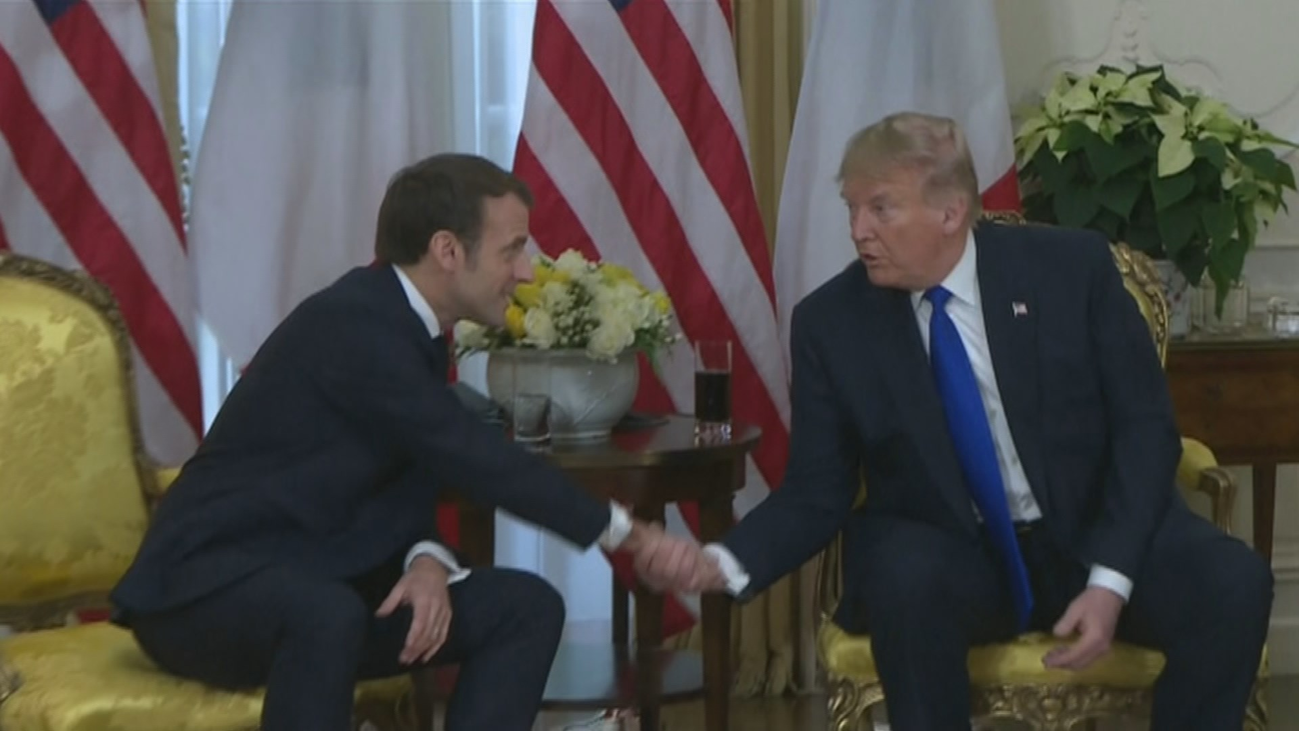 El rifirrafe entre Trump y Macron marca el comienzo de la cumbre de la OTAN