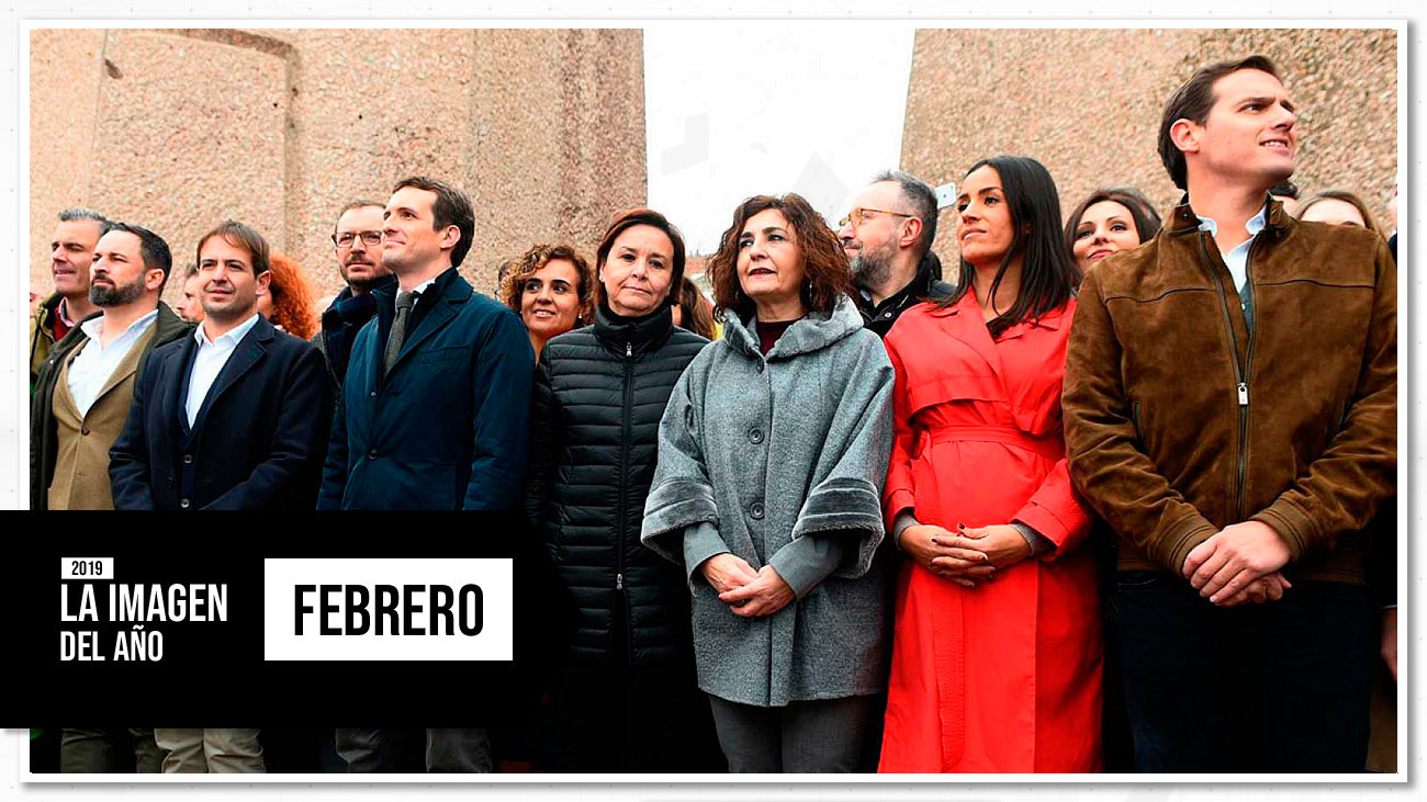 Febrero: Colón une a  PP, Cs y Vox contra Sánchez