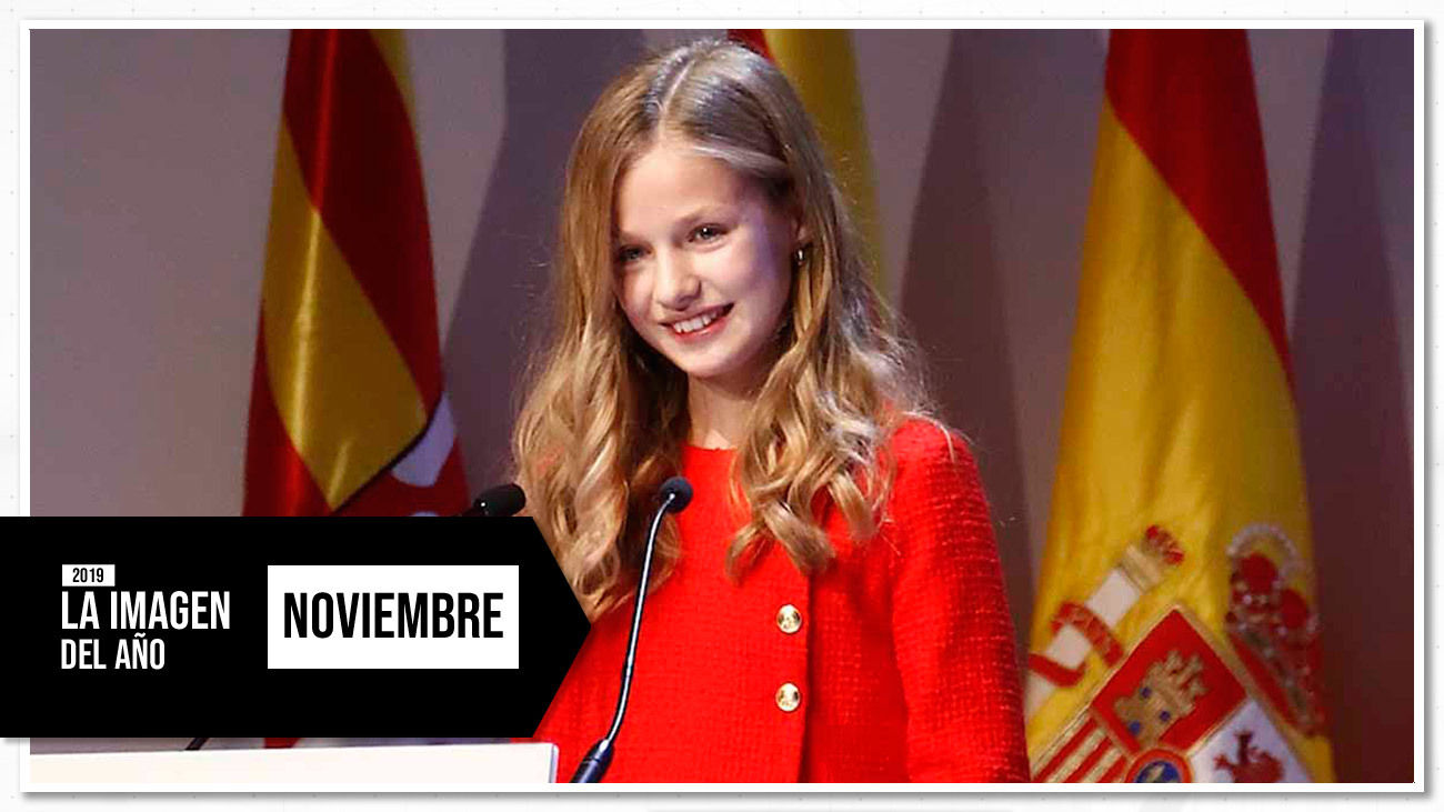 Leonor pronunció su primer discurso en la gala de los premios Princesa de Asturias