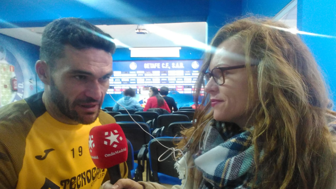 Jorge Molina: "Si cuentan conmigo, seguiré en Getafe"