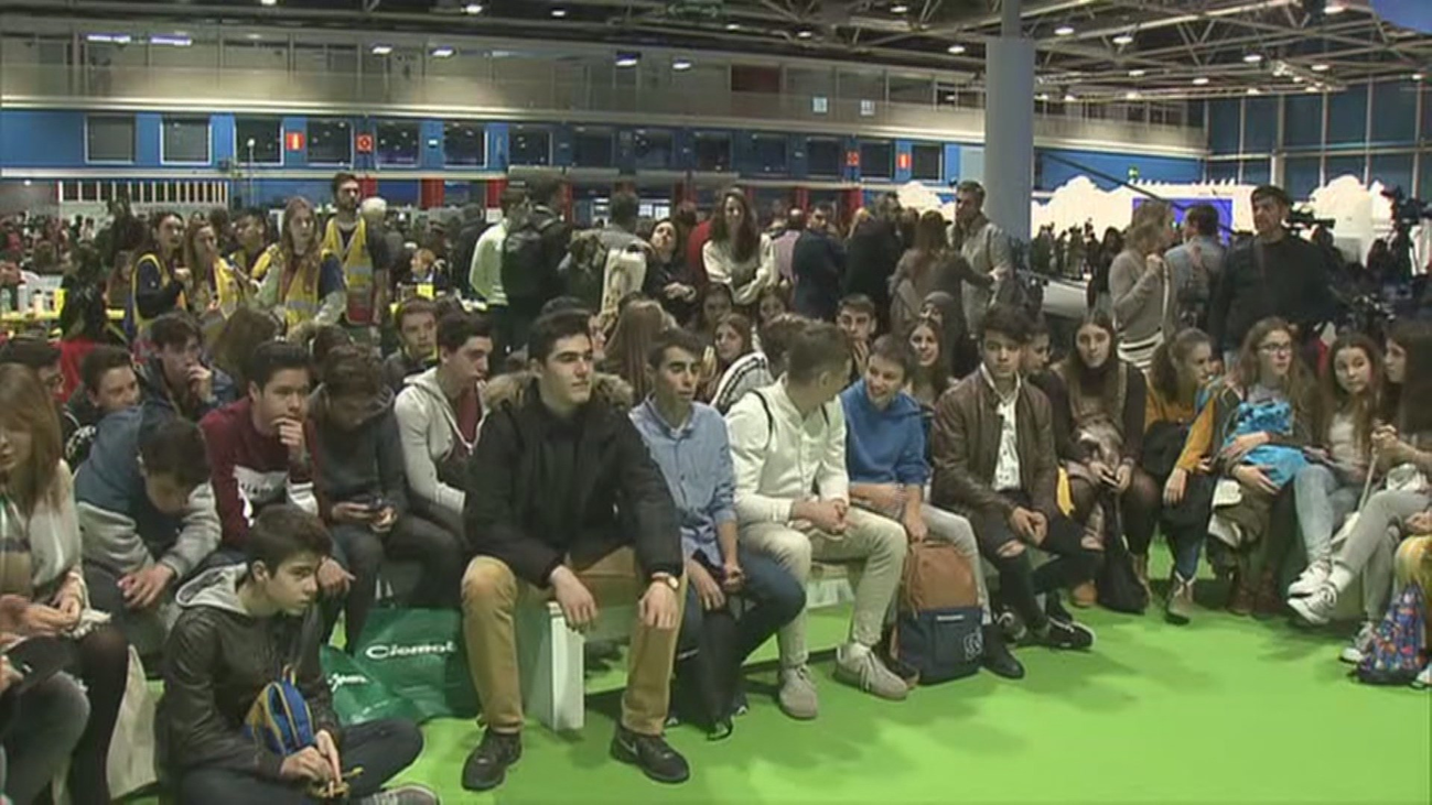 Pequeños activistas de El Boalo toman la palabra en la Cumbre del Clima de Madrid