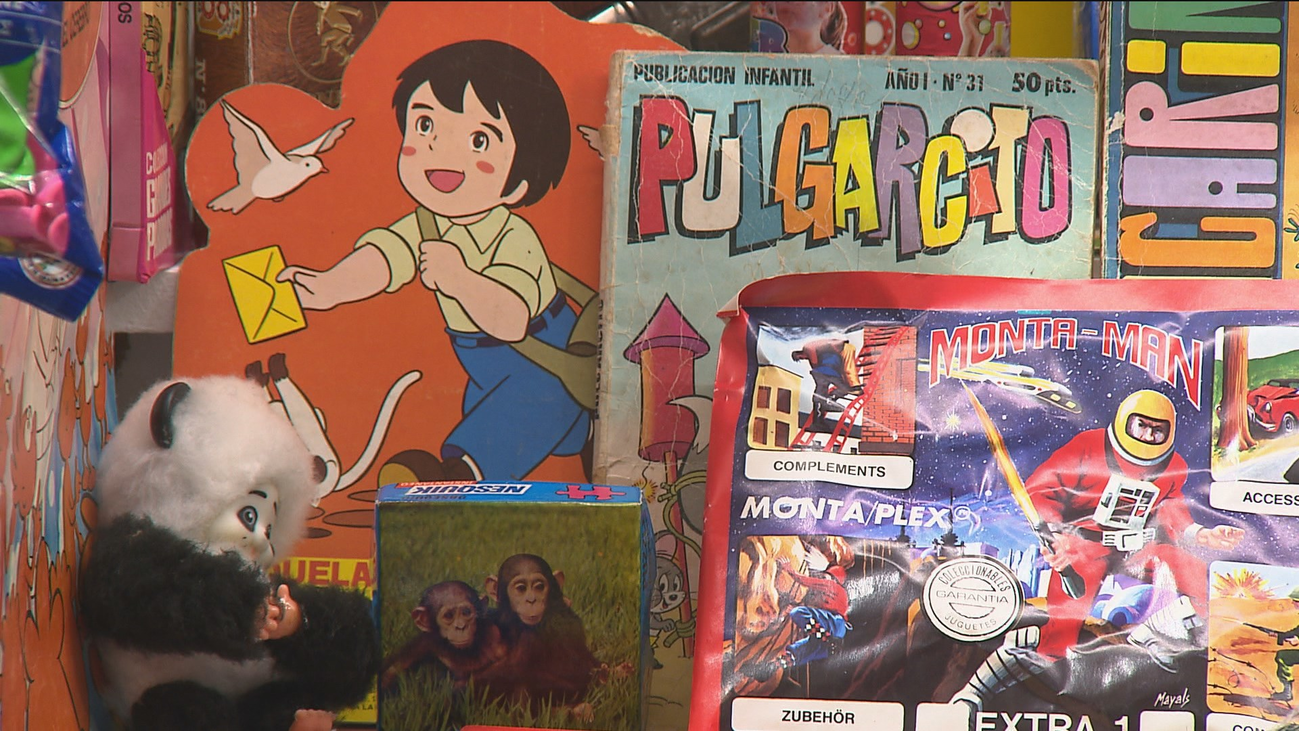 ‘Yo fui a EGB’, una exposición nostálgica en la estación de Chamartín