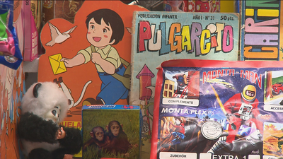 ‘Yo fui a EGB’, una exposición nostálgica en la estación de Chamartín