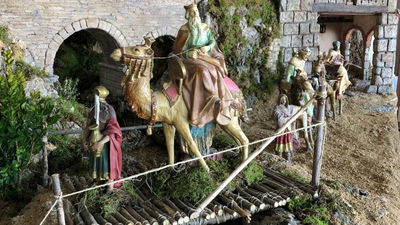 El belén municipal de Paracuellos ya se puede visitar