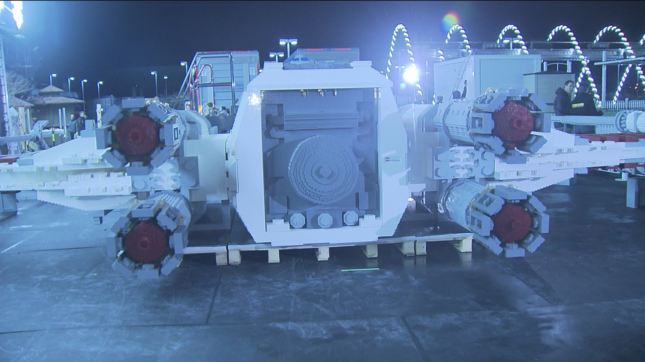 La nave X-Wing de 'Star Wars' a escala real