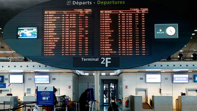 La segunda jornada de huelga en Francia obliga a cancelar 21 vuelos en España