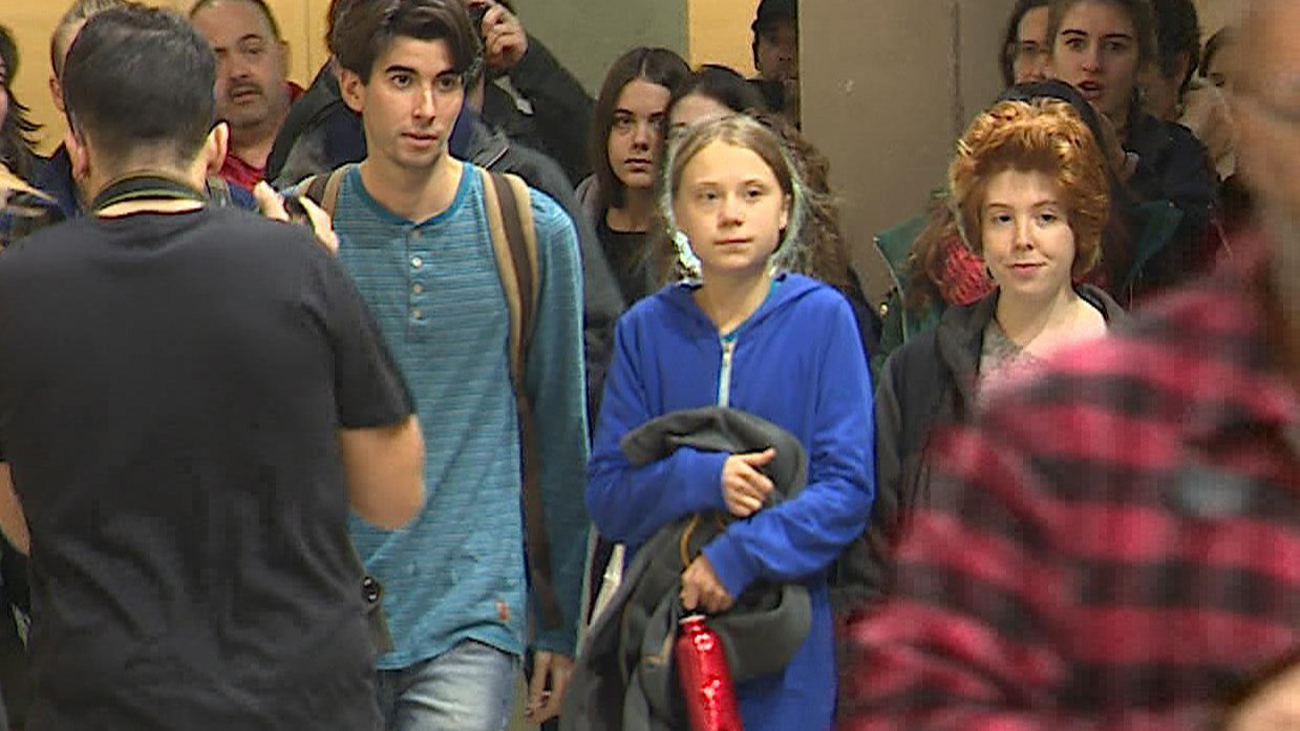 Greta Thunberg acude a la Cumbre social por el Clima