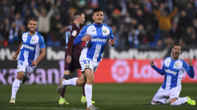 3-2. Óscar da la victoria al Leganés ante el Celta