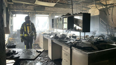 Desalojado el Instituto Eduardo Torroja de Madrid por un incendio en una de sus aulas