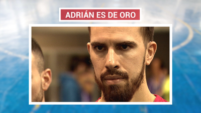 Adrián, campeón en el Mundial para sordos en fútbol sala