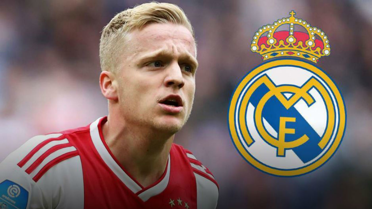 Van de Beek sobre el interés del Real Madrid: "Son rumores"