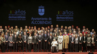 Alcobendas homenajea a los alcaldes y concejales de sus corporaciones democráticas