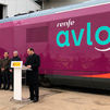 El AVE 'low cost' de Renfe se llama AVLO, es morado y se estrenará en abril de 2020