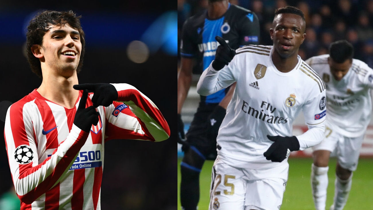 Joao Félix y Vinicius