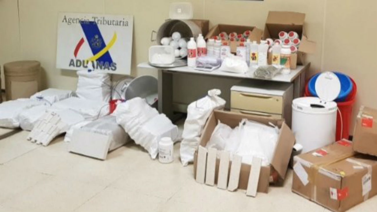 Detenido en Vallecas en posesión de 220 kilos de metanfetamina