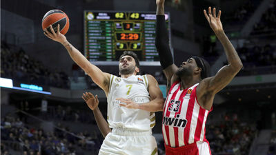 93-77. El Real Madrid se impone con autoridad a Olympiacos