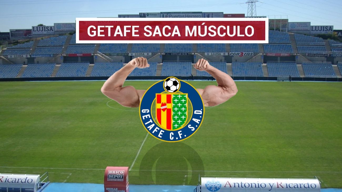 El Getafe saca músculo