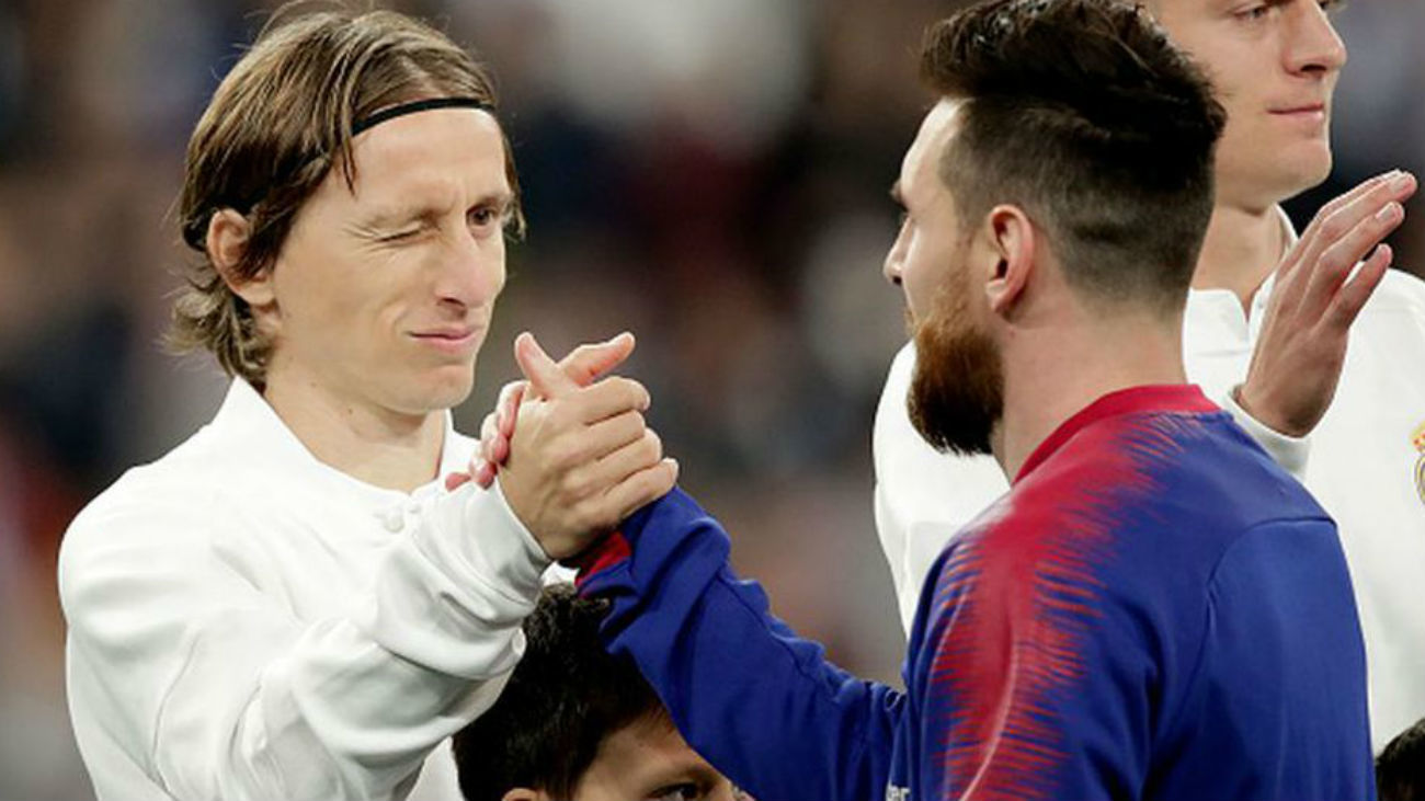 Modric y Messi