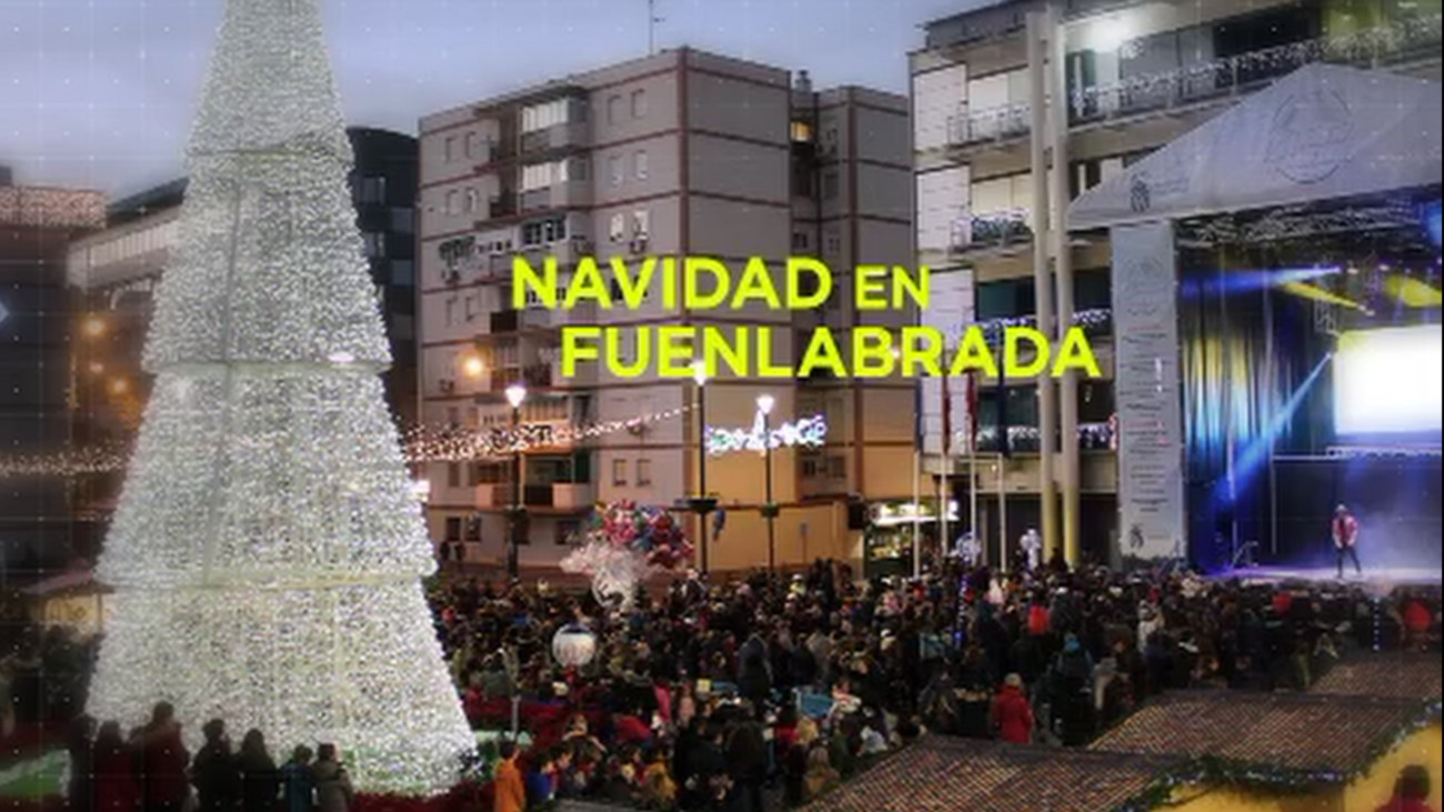 Así se ha encendido la Navidad en Fuenlabrada