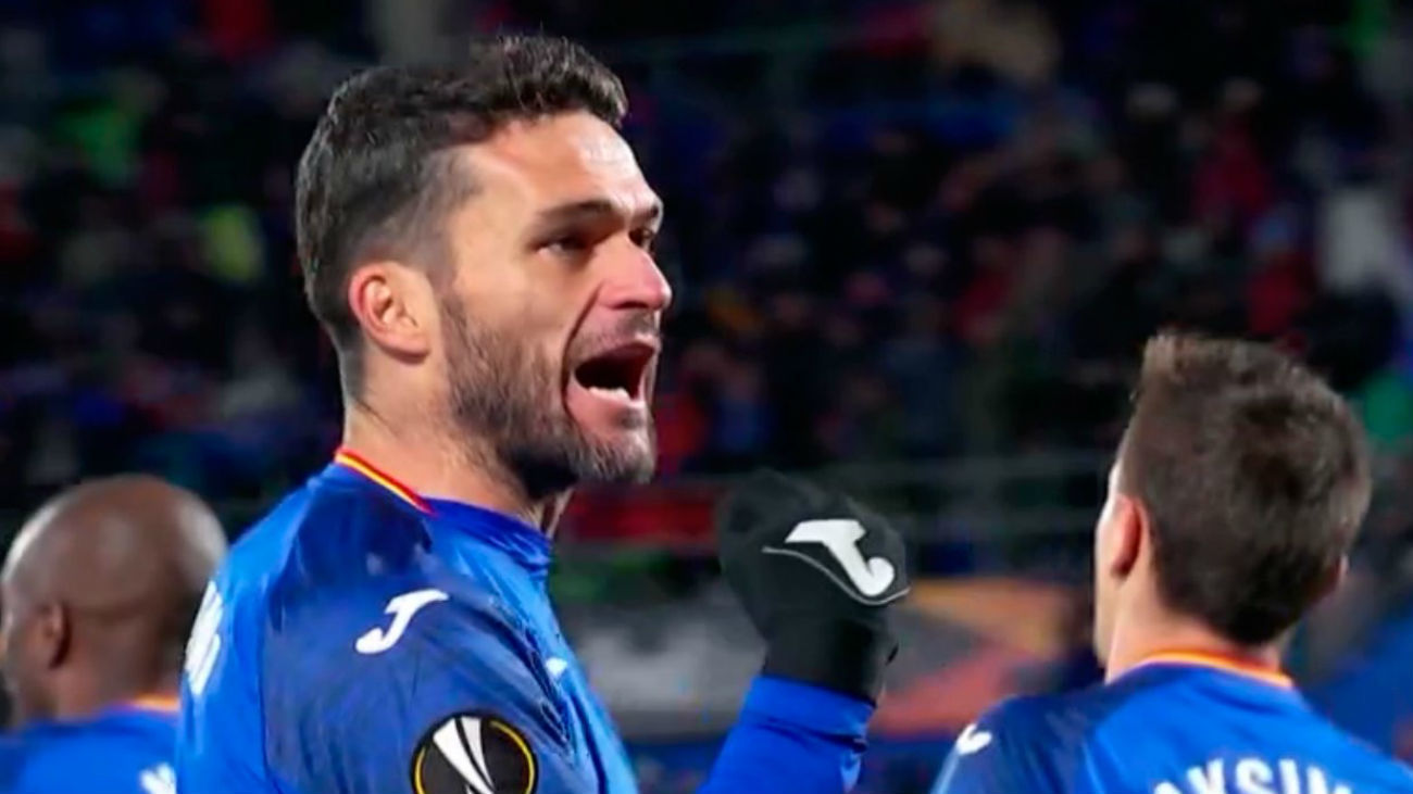 Jorge Molina:  "Estar en dieciseisavos de Europa League  tiene mucho mérito"