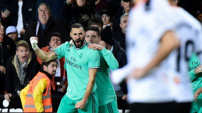 1-1. Benzema rescata al Real Madrid ante el Valencia