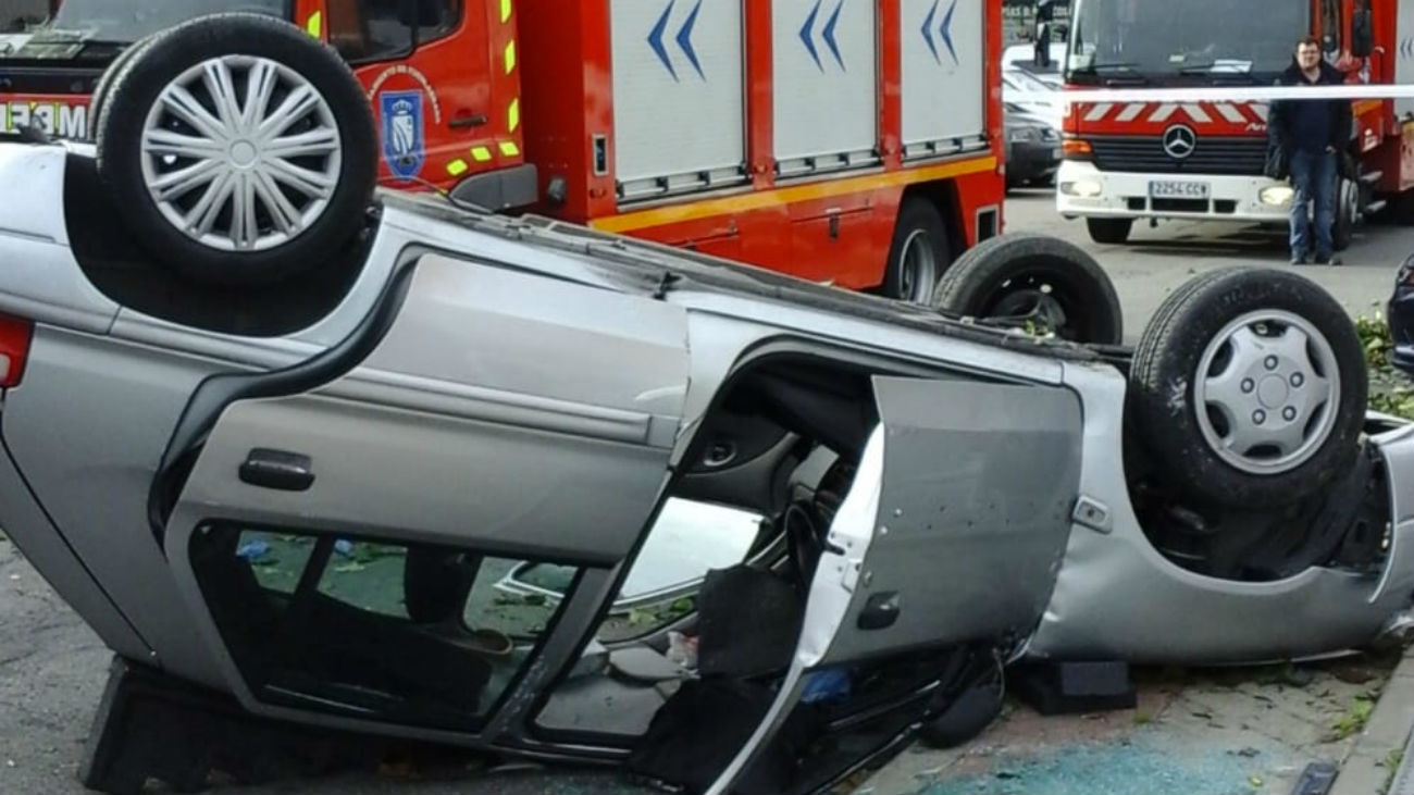 Accidente en Fuenlabrada