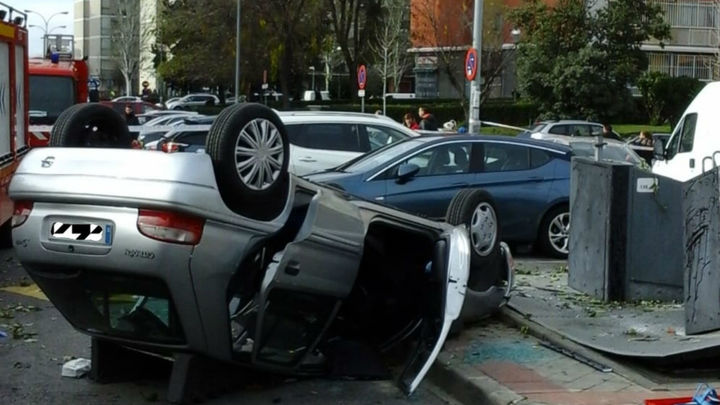 Accidente en Fuenlabrada
