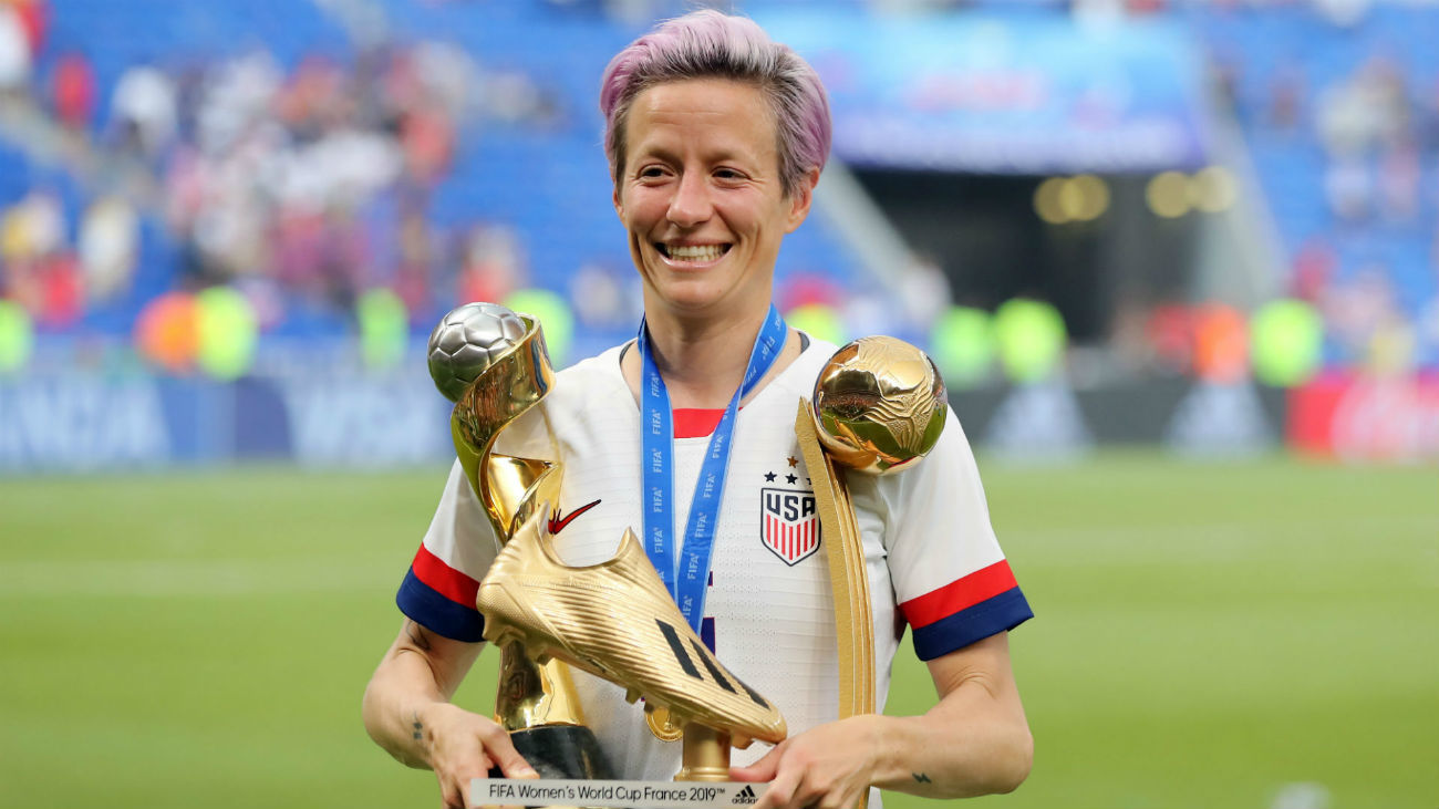 El boicot de las jugadoras de la Selección recibe el apoyo de Megan Rapinoe