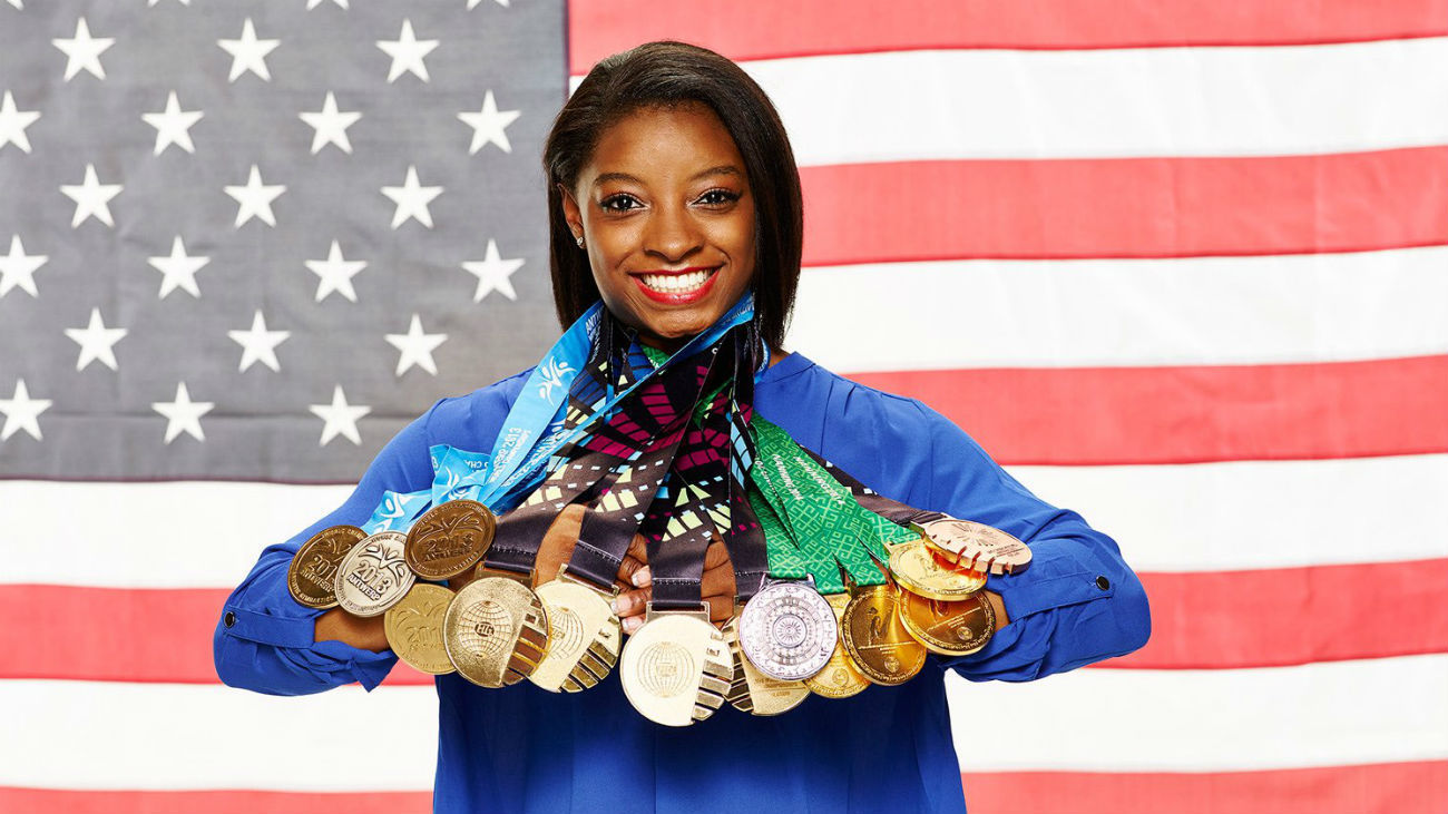 Simone Biles, la gimnasta perfecta