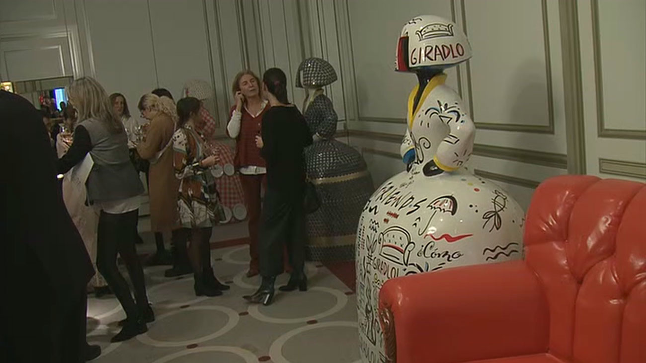 Comienza la subasta de las Meninas que adornaban las calles de Madrid