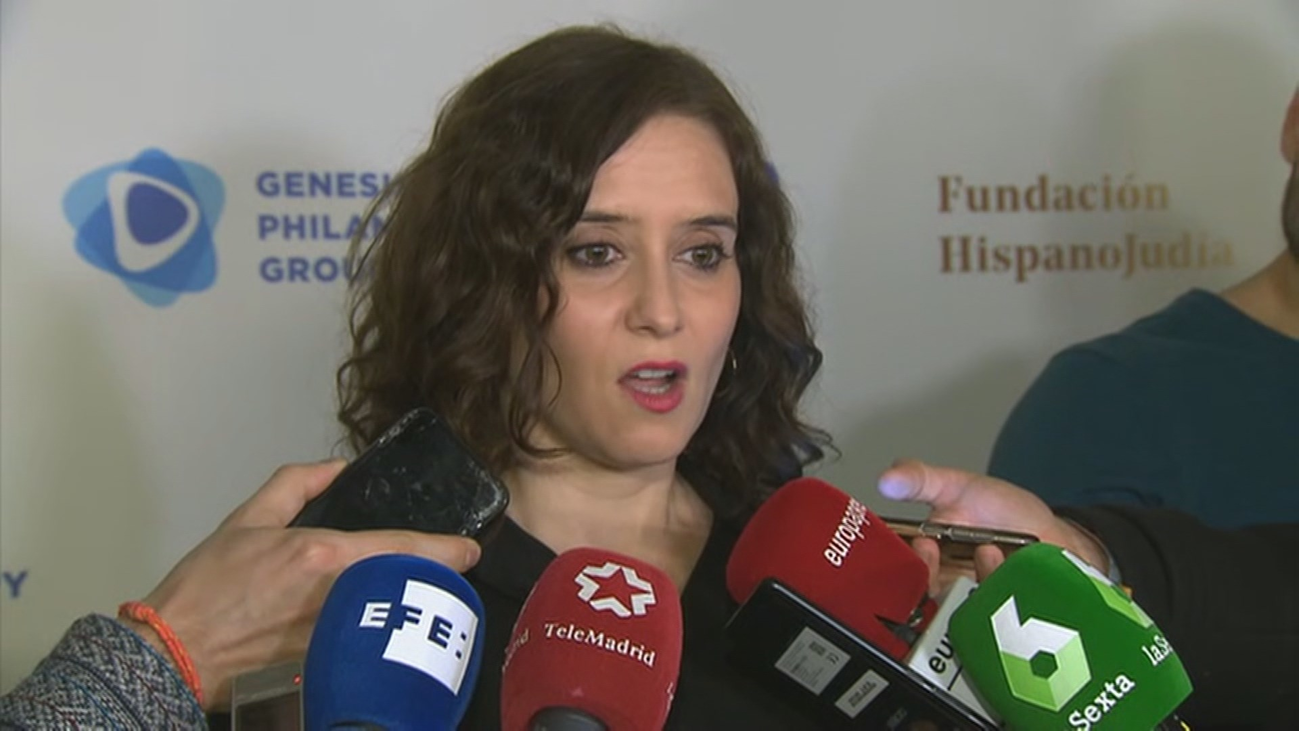 Ayuso pide a Sánchez que no ponga “comunistas” en Hacienda, Economía y Educación